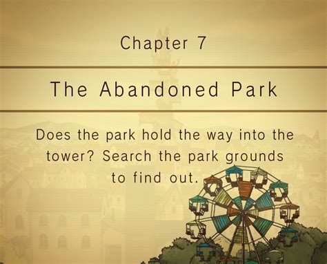 Part 7: The Abandoned Park .